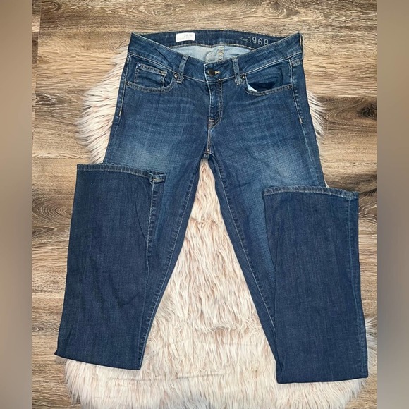 GAP Denim - Gap women’s blue skinny boot jeans